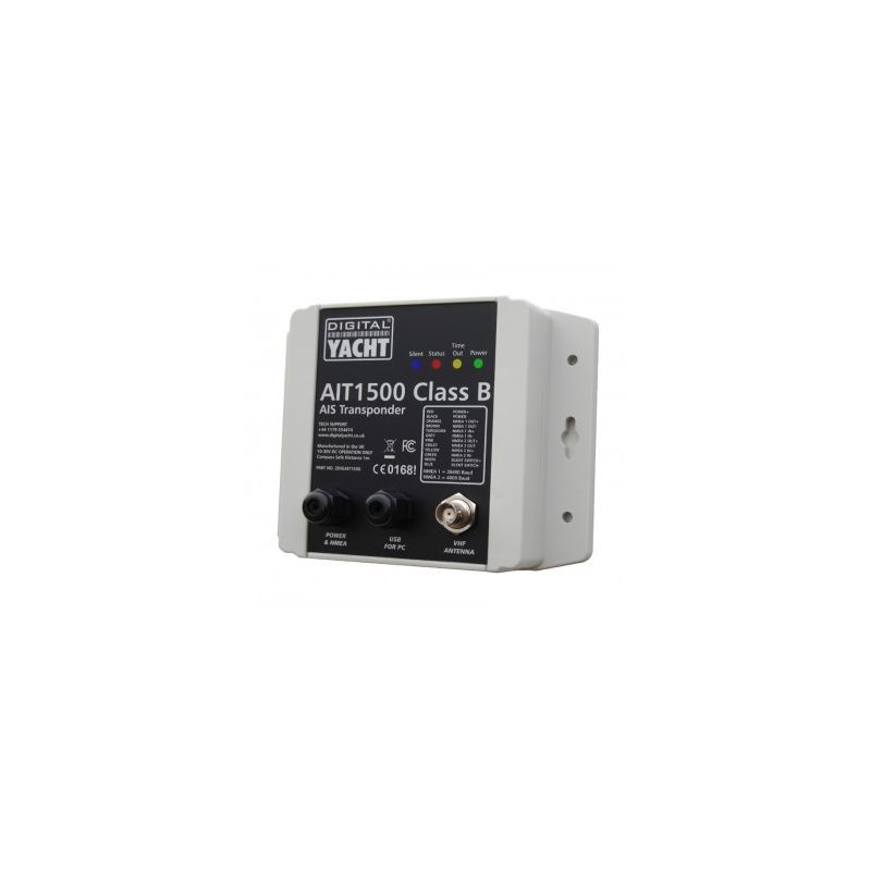 AIT1500 CLASS B TRANSPONDER WITH INT GPS ANT (NMEA 0183)