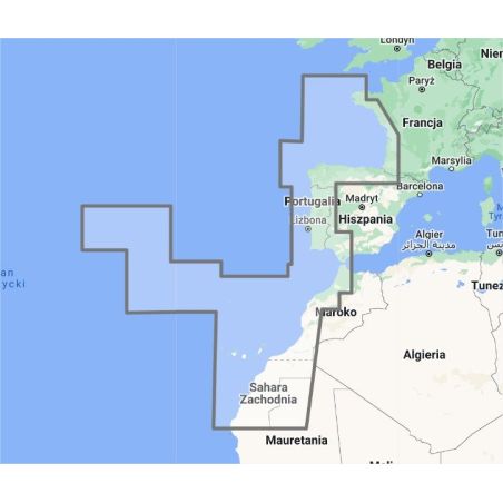 Europe West (mapa TZ-MAPS)