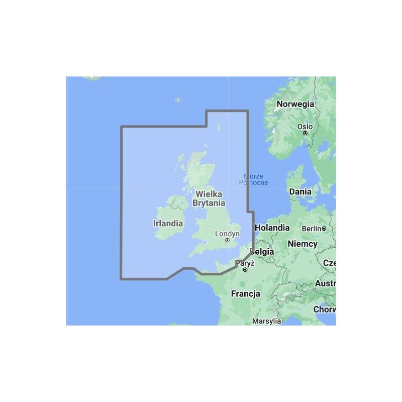 UK, Ireland and the Channel