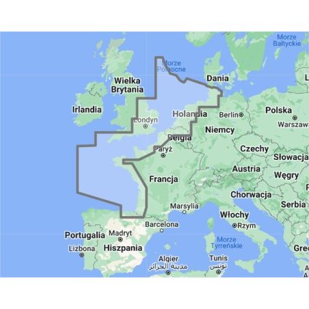 Europe North-West (mapa TZ-MAPS)