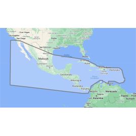 Central America & Caribbean (mapa TZ-MAPS)