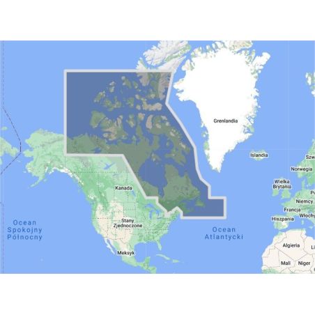 Canada East and North (mapa TZ-MAPS)
