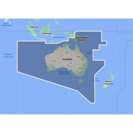 Australia (mapa TZ-MAPS)