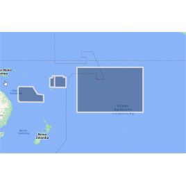 French Polynesia-New Caledonia (mapa TZ-MAPS)