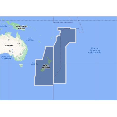 New-Zealand (mapa TZ-MAPS)