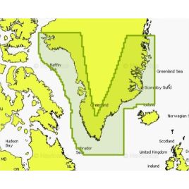Mapa wektorowa Navionics+ NAEU064R - Greenland