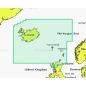 Mapa wektorowa Navionics+ NAEU043R - Iceland to Orkney