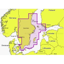 Mapa wektorowa Navionics+ NAEU079R - Sweden, Southeast