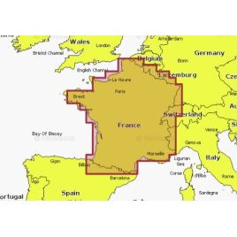 Mapa wektorowa Navionics+ NAEU080R- France, Lakes & Rivers