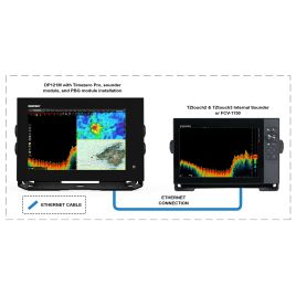 Wyświetlacz wielofunkcyjny (chartplotter) Deeprey DP121M - ekran 16'