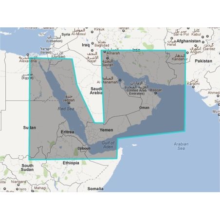 R43P-MAP/01-Red Sea - Arabian Gulf