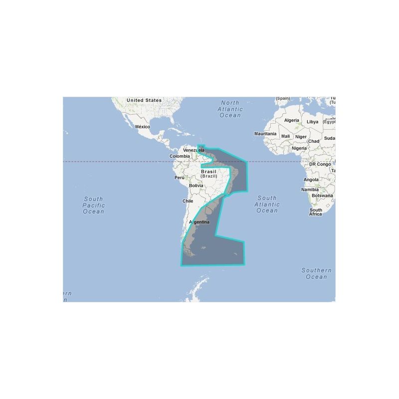R909G-MAP/01-South America East R909G-MAP/01-South America East