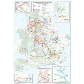 Map of the Inland Waterways of Great Britain Map of the Inland Waterways of Great Britain