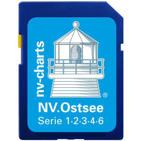 NV. Ostsee / Baltic Sea - Karten & Hafenpläne der Serien 1, 2, 3, 4, und 6
