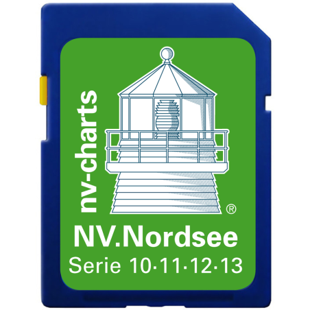 NV. Nordsee / North sea - Karten & Hafenpläne der Serien 10, 11, 12 und 13