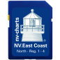 NV. US East Coast North & Bermuda - Karten & Hafenpl? ne Reg. 1.1, 2.1, 3.1, 3.2, 4.1 und 16.1