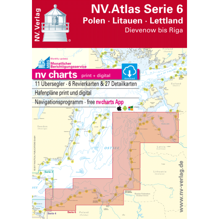 NV. Atlas Serie 6, Polen - Litauen - Lettland*