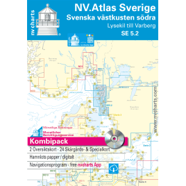 NV. Atlas Sverige SE 5.2 - Svenska Västkusten Södra