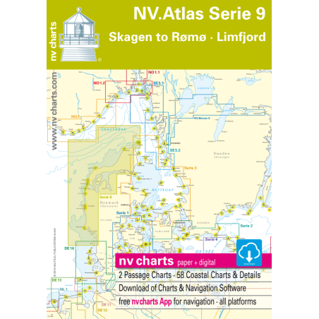 NV. Atllas Serie 9 - Skagen to Rømø & Limfjord