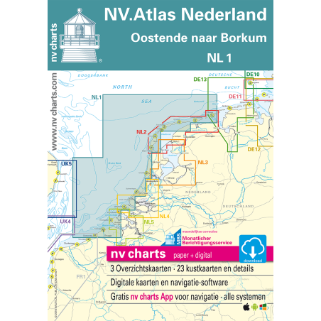 NV. Atlas NL1 - Borkum naar Oostende