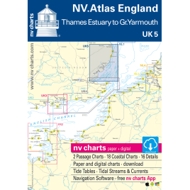 UK 5 - NV. Atlas England - R. Thames to Great Yarmouth