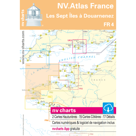 FR 4 - NV. Atlas France - Les Sept Îles à Douarnenez