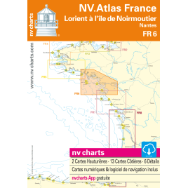 FR 6 - NV. Atlas France - Lorient à Île de Noirmoutier & Nantes