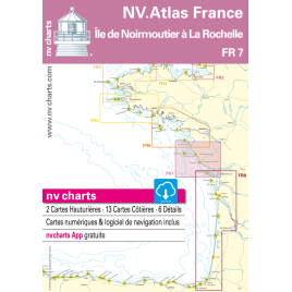 FR 7 - NV. Atlas France - ? le des Noirmoutier ? La Rochelle FR 7 - NV. Atlas France - Île des Noirmoutier à La Rochelle