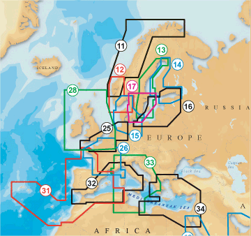 Mapy morskie Navionics